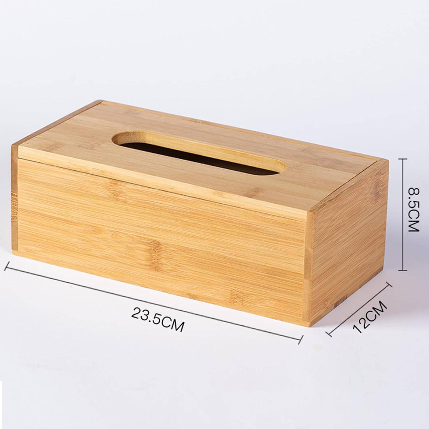 Bamboo Tissue Box Cover: image 3