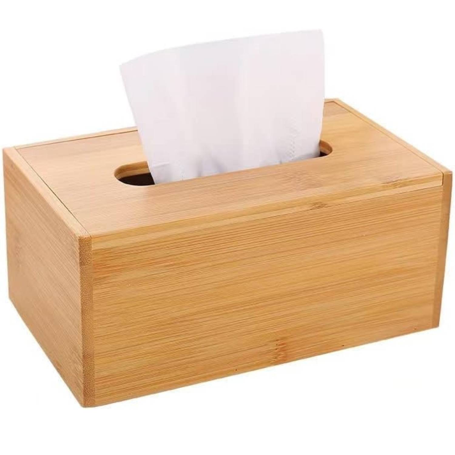Bamboo Tissue Box Cover: image 7
