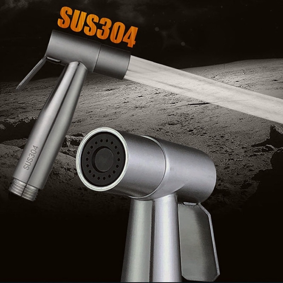Stainless Steel Hand Held Bidet Sprayer Kit: image 4