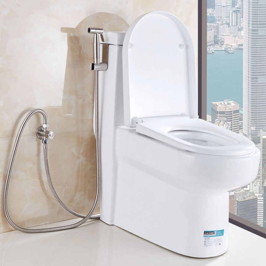 Stainless Steel Hand Held Bidet Sprayer Kit: image 6